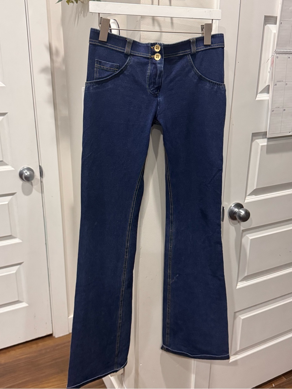 Freddy low rise Dark Blue Women's Flare Jeans!
